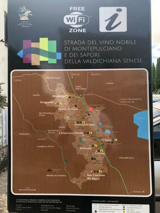 Valiano R Montepulciano Daire Dış mekan fotoğraf